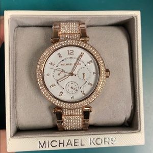 Rose Gold Michael Kors Watch